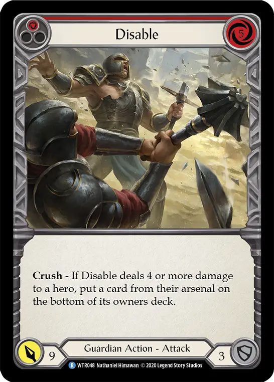 Disable — Welcome to Rathe - Unlimited Revised — Rainbow Foil