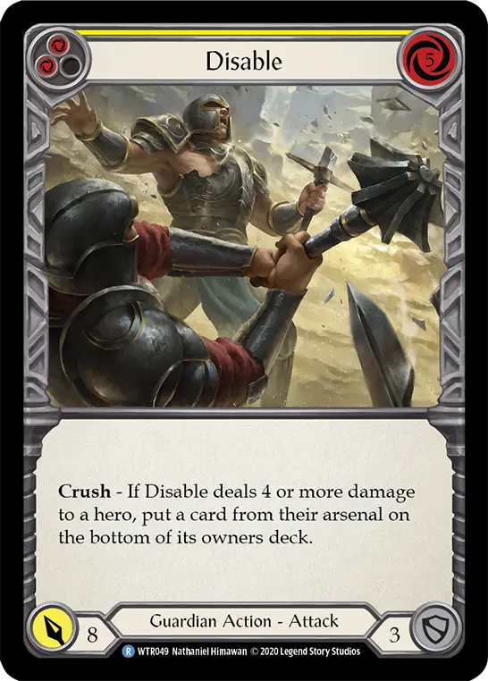 Disable — Welcome to Rathe - Unlimited Revised — Rainbow Foil