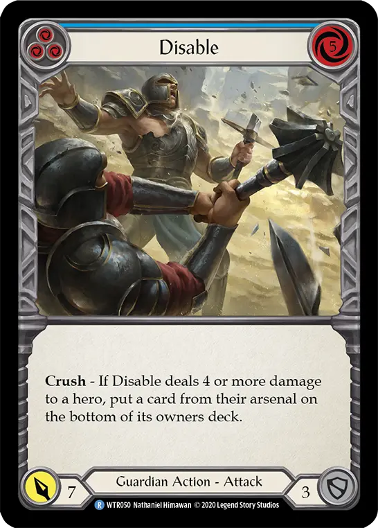 Disable — Welcome to Rathe - Unlimited Revised