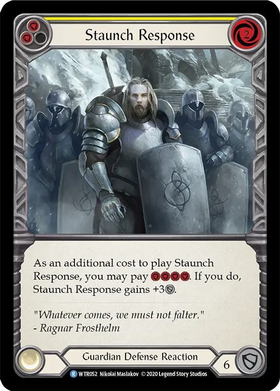 Staunch Response — Welcome to Rathe - Unlimited Revised — Rainbow Foil