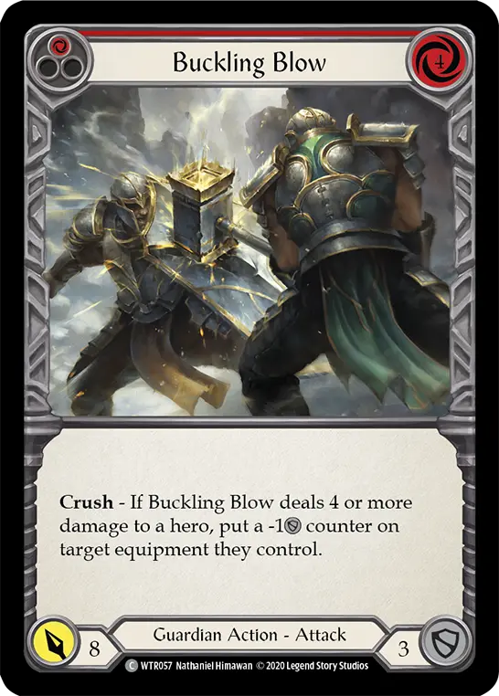 Buckling Blow — Welcome to Rathe - Unlimited Revised — Rainbow Foil