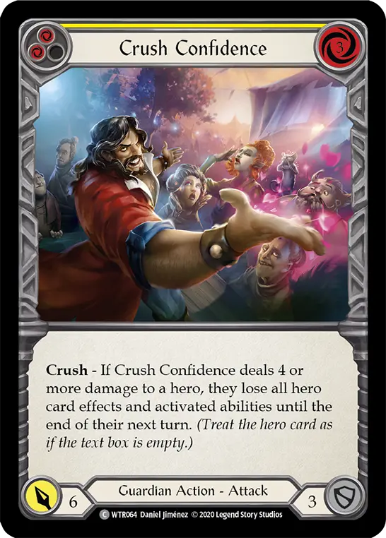 Crush Confidence — Welcome to Rathe - Unlimited Revised — Rainbow Foil