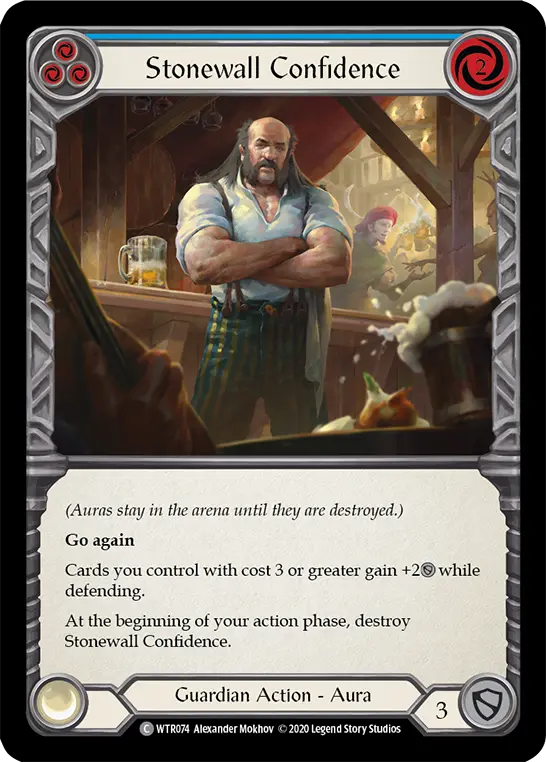 Stonewall Confidence — Welcome to Rathe - Unlimited Revised — Rainbow Foil
