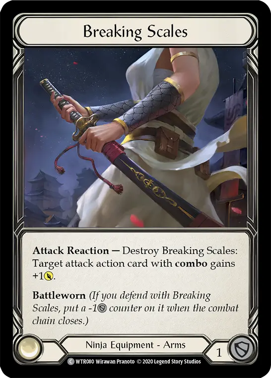 Breaking Scales — Welcome to Rathe - Unlimited Revised — Rainbow Foil