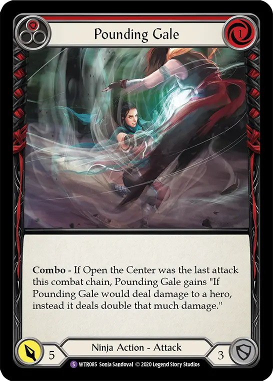 Pounding Gale — Welcome to Rathe - Unlimited Revised — Rainbow Foil