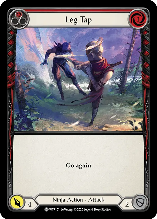 Leg Tap — Welcome to Rathe - Unlimited Revised — Rainbow Foil