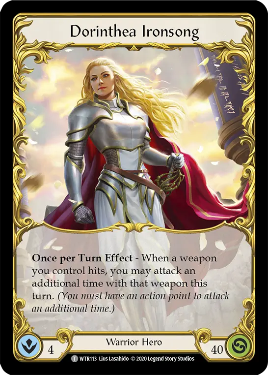 Dorinthea Ironsong — Welcome to Rathe - Unlimited Revised — Extended Art