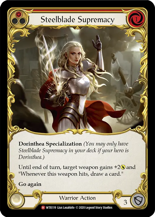 Steelblade Supremacy — Welcome to Rathe - Unlimited Revised — Rainbow Foil