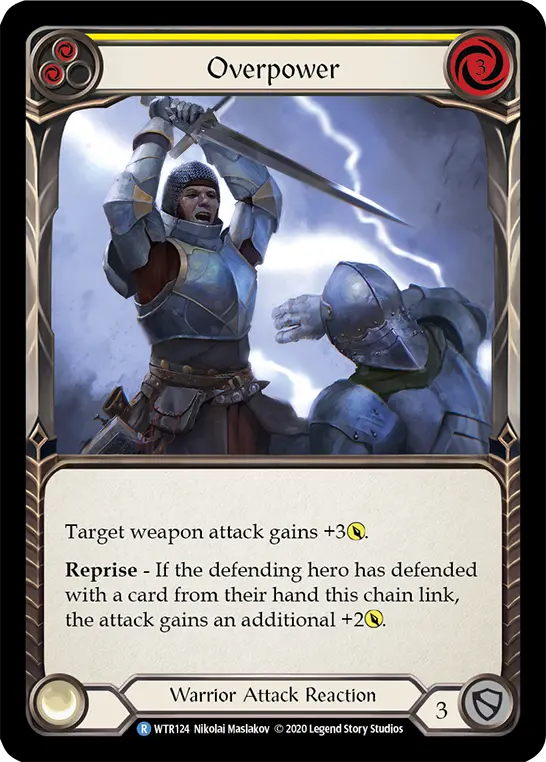 Overpower — Welcome to Rathe - Unlimited Revised — Rainbow Foil