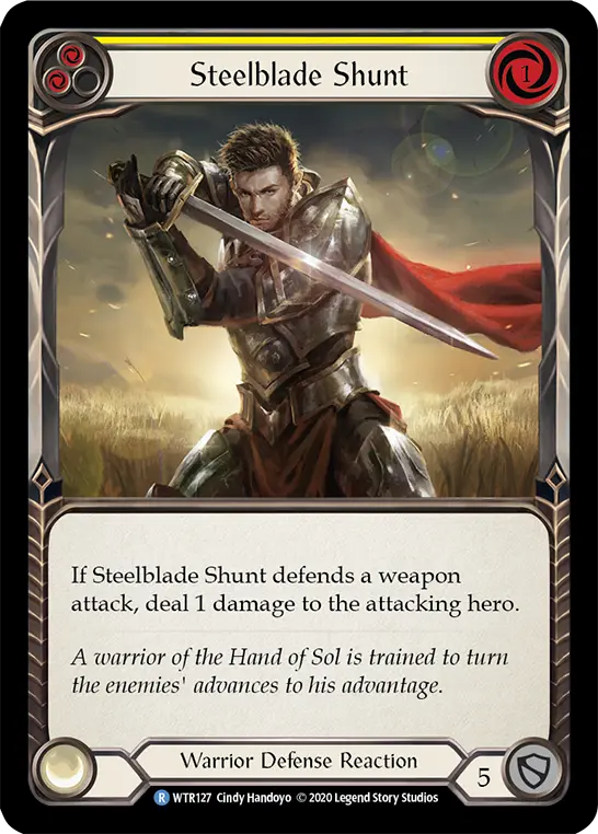 Steelblade Shunt — Welcome to Rathe - Unlimited Revised — Rainbow Foil