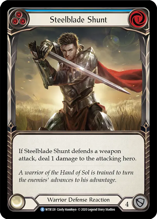 Steelblade Shunt — Welcome to Rathe - Unlimited Revised — Rainbow Foil