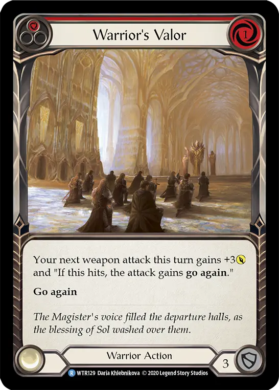 Warrior's Valor — Welcome to Rathe - Unlimited Revised