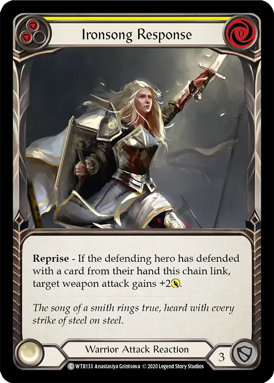 Ironsong Response — Welcome to Rathe - Unlimited Revised — Rainbow Foil