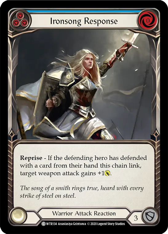 Ironsong Response — Welcome to Rathe - Unlimited Revised — Rainbow Foil