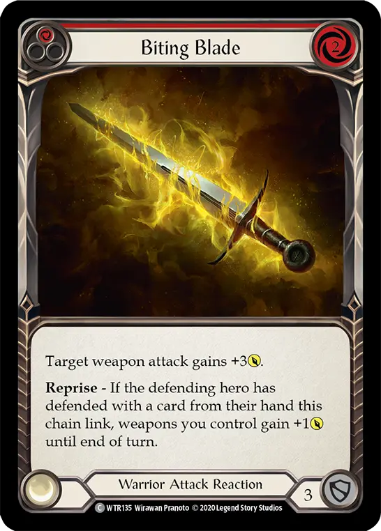 Biting Blade — Welcome to Rathe - Unlimited Revised — Rainbow Foil