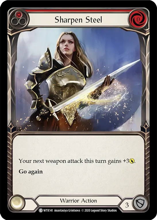 Sharpen Steel — Welcome to Rathe - Unlimited Revised — Rainbow Foil