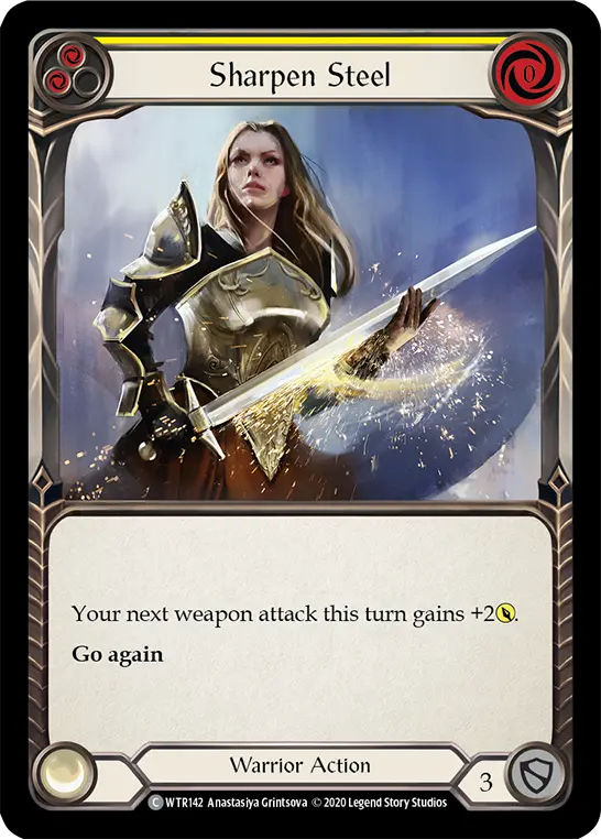 Sharpen Steel — Welcome to Rathe - Unlimited Revised — Rainbow Foil