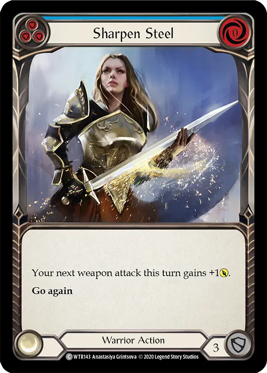 Sharpen Steel — Welcome to Rathe - Unlimited Revised — Rainbow Foil