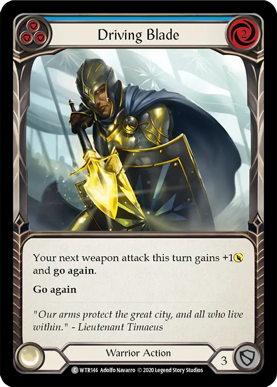 Driving Blade — Welcome to Rathe - Unlimited Revised