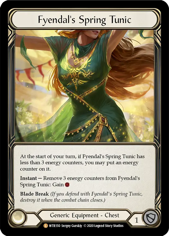 Fyendal's Spring Tunic — Welcome to Rathe - Unlimited Revised — Rainbow Foil