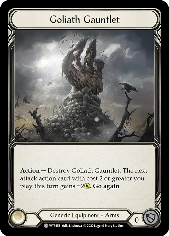 Goliath Gauntlet — Welcome to Rathe - Unlimited Revised — Rainbow Foil
