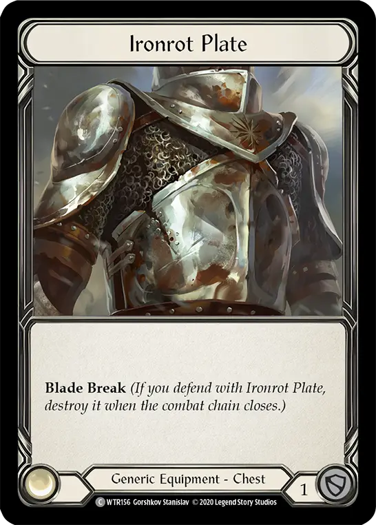 Ironrot Plate — Welcome to Rathe - Unlimited Revised — Rainbow Foil