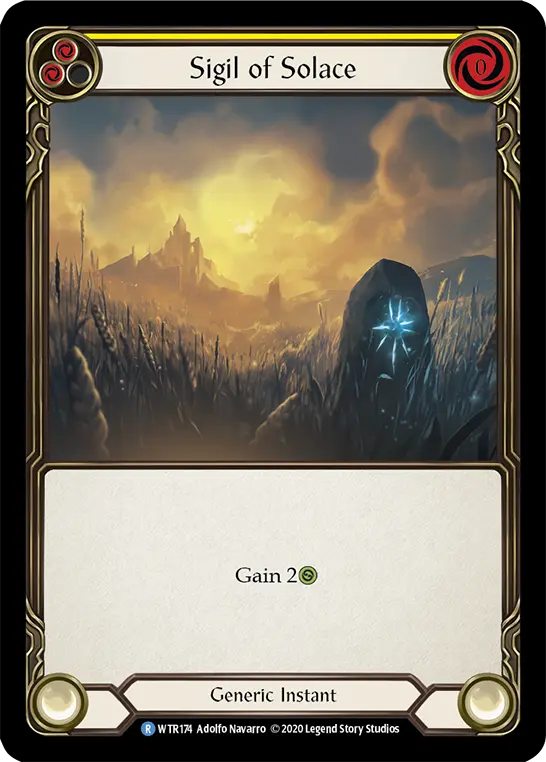 Sigil of Solace — Welcome to Rathe - Unlimited Revised — Rainbow Foil