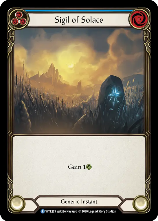 Sigil of Solace — Welcome to Rathe - Unlimited Revised — Rainbow Foil