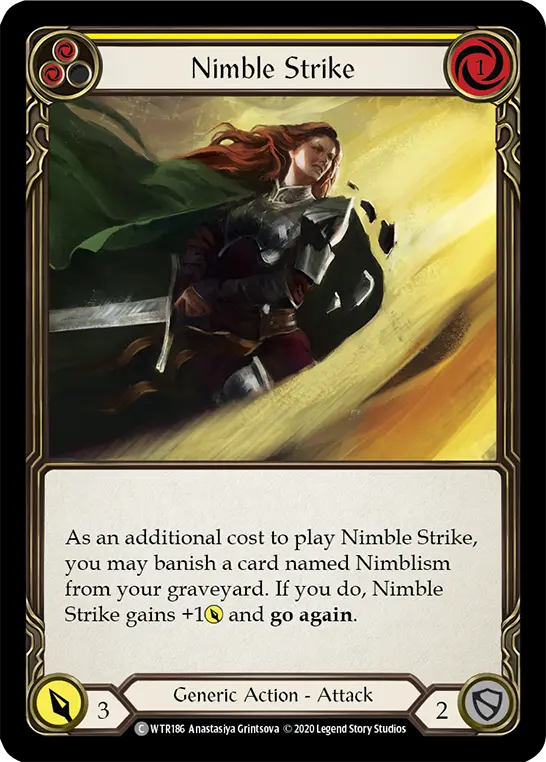 Nimble Strike — Welcome to Rathe - Unlimited Revised — Rainbow Foil