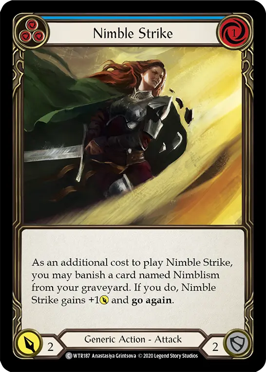 Nimble Strike — Welcome to Rathe - Unlimited Revised — Rainbow Foil