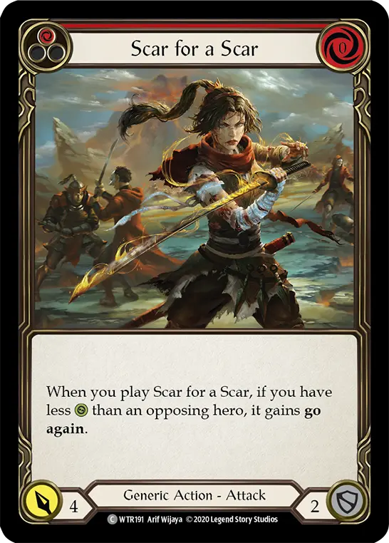 Scar for a Scar — Welcome to Rathe - Unlimited Revised