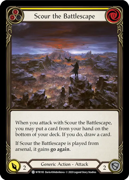 Scour the Battlescape — Welcome to Rathe - Unlimited Revised — Rainbow Foil