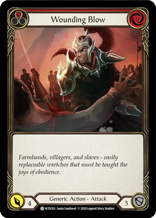 Wounding Blow — Welcome to Rathe - Unlimited Revised