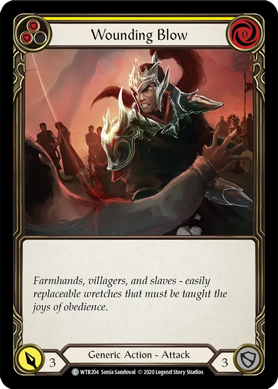 Wounding Blow — Welcome to Rathe - Unlimited Revised