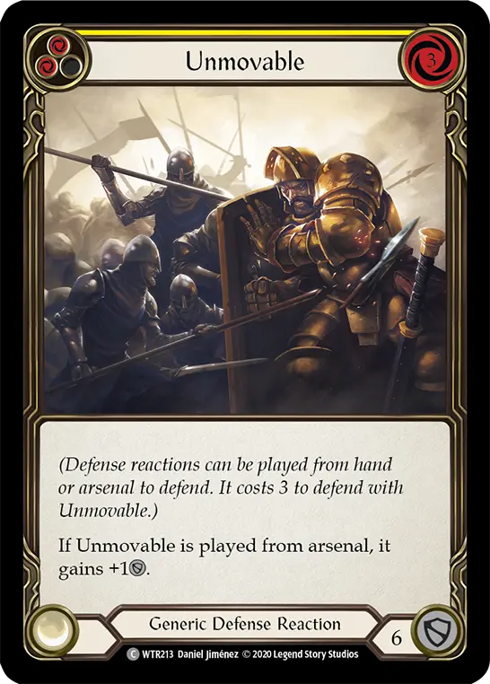 Unmovable — Welcome to Rathe - Unlimited Revised — Rainbow Foil