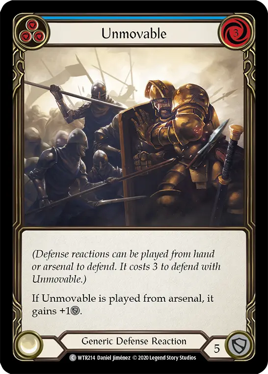 Unmovable — Welcome to Rathe - Unlimited Revised — Rainbow Foil