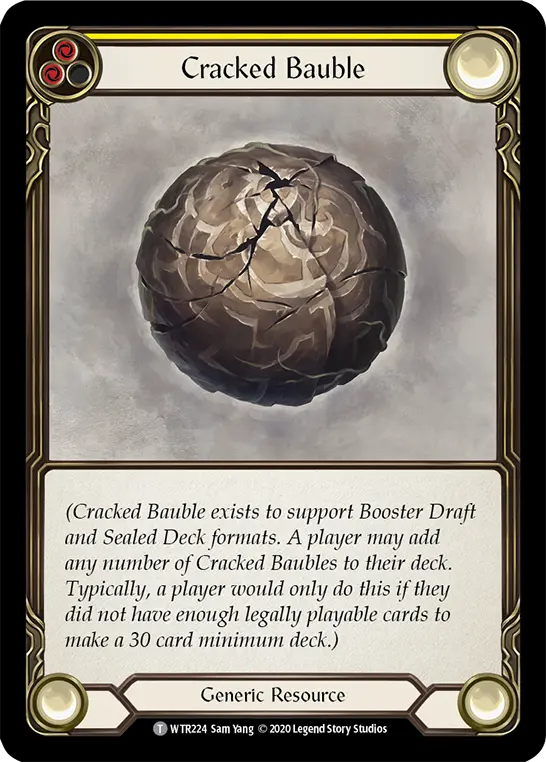 Cracked Bauble — Welcome to Rathe - Unlimited Revised