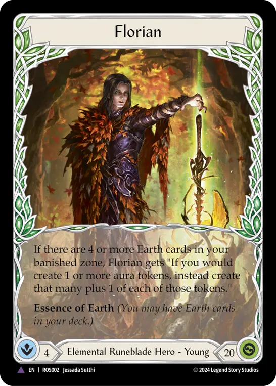 Florian — Extended Art — Cold Foil