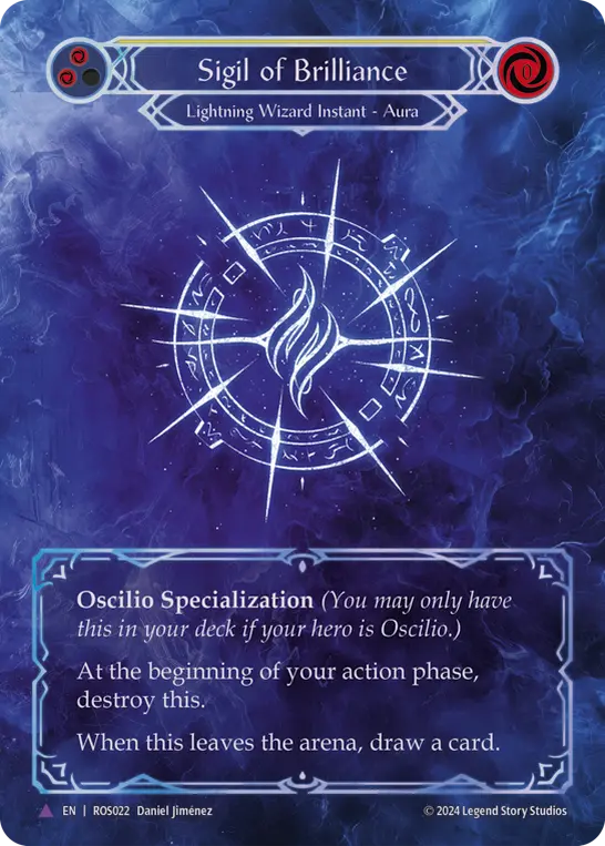 Sigil of Brilliance — Extended Art — Cold Foil