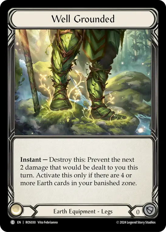 Well Grounded — Cold Foil