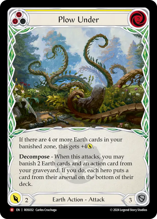 Plow Under — Rainbow Foil