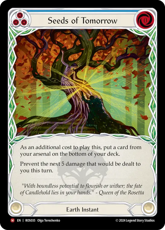 Seeds of Tomorrow — Rainbow Foil