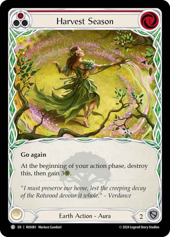Harvest Season — Rainbow Foil