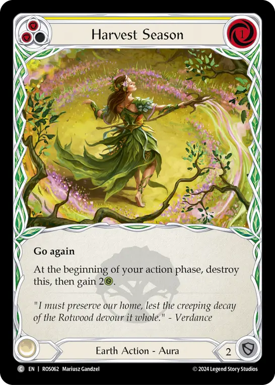 Harvest Season — Rainbow Foil