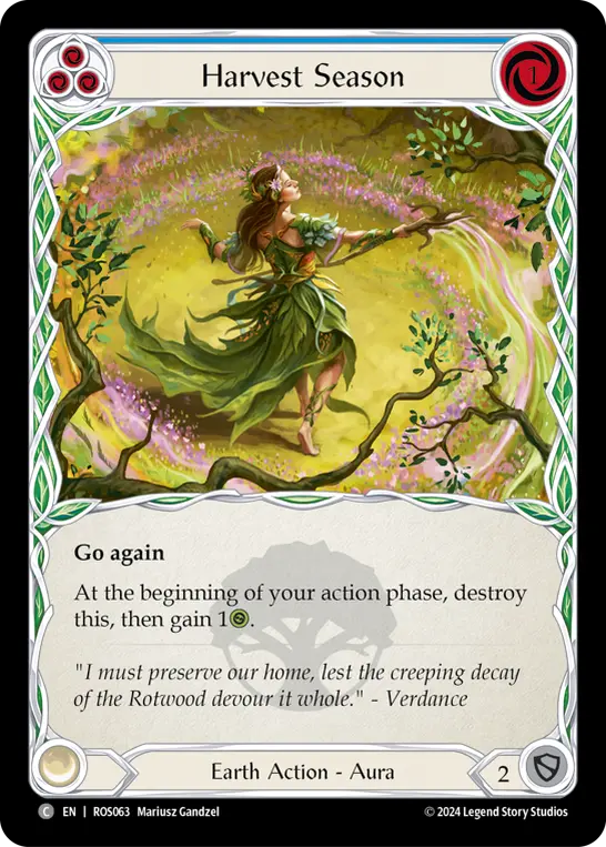 Harvest Season — Rainbow Foil