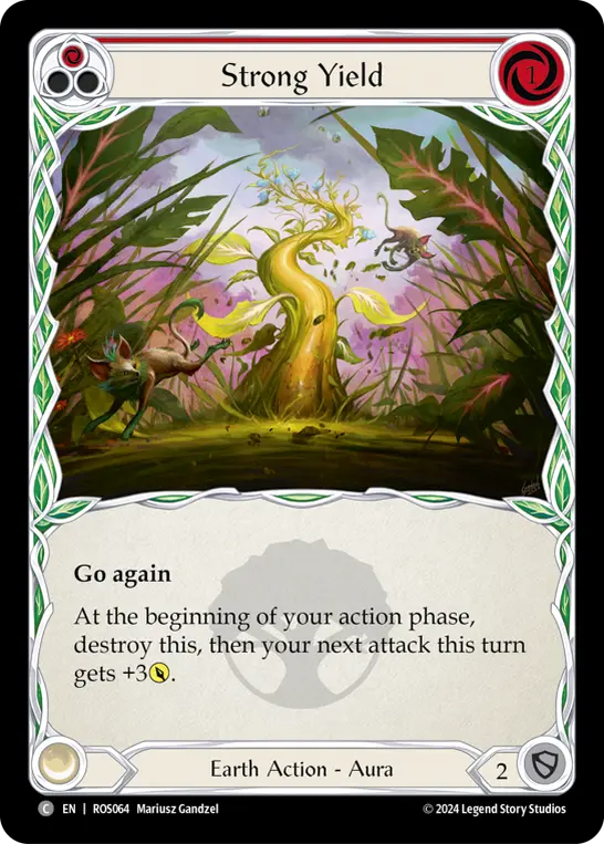 Strong Yield — Rainbow Foil