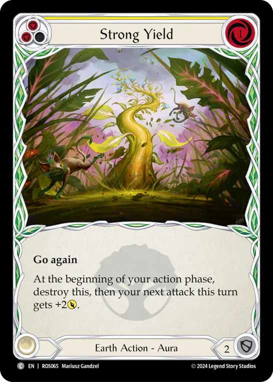 Strong Yield — Rainbow Foil