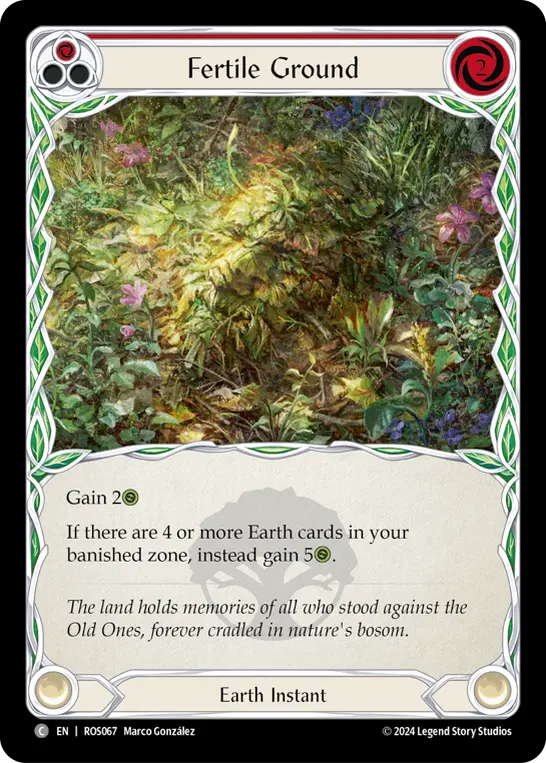 Fertile Ground — Rainbow Foil