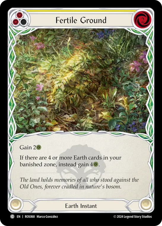 Fertile Ground — Rainbow Foil