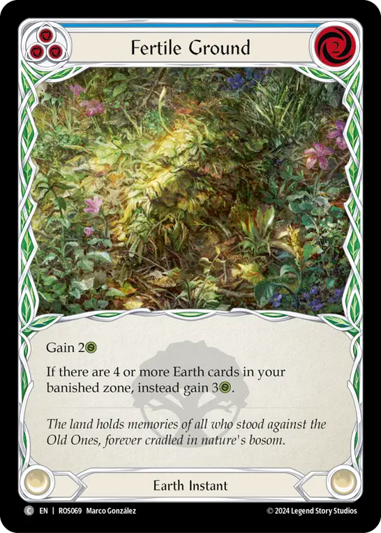 Fertile Ground — Rainbow Foil